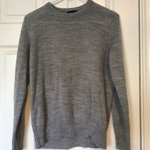 Knit grey sweater